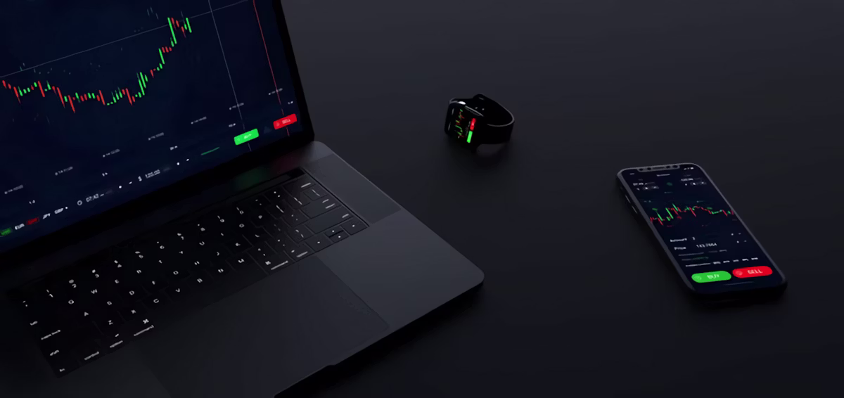 Advanced data interface showing real-time market analysis nodes